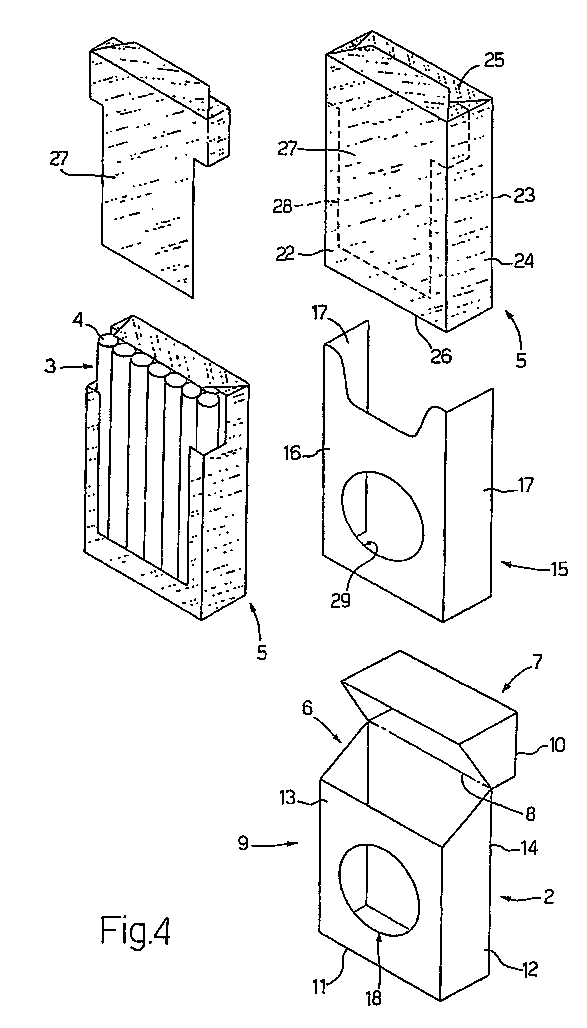 Packet of cigarettes