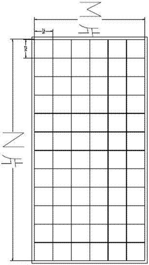 Novel semi-solar cell piece and preparation method and application thereof