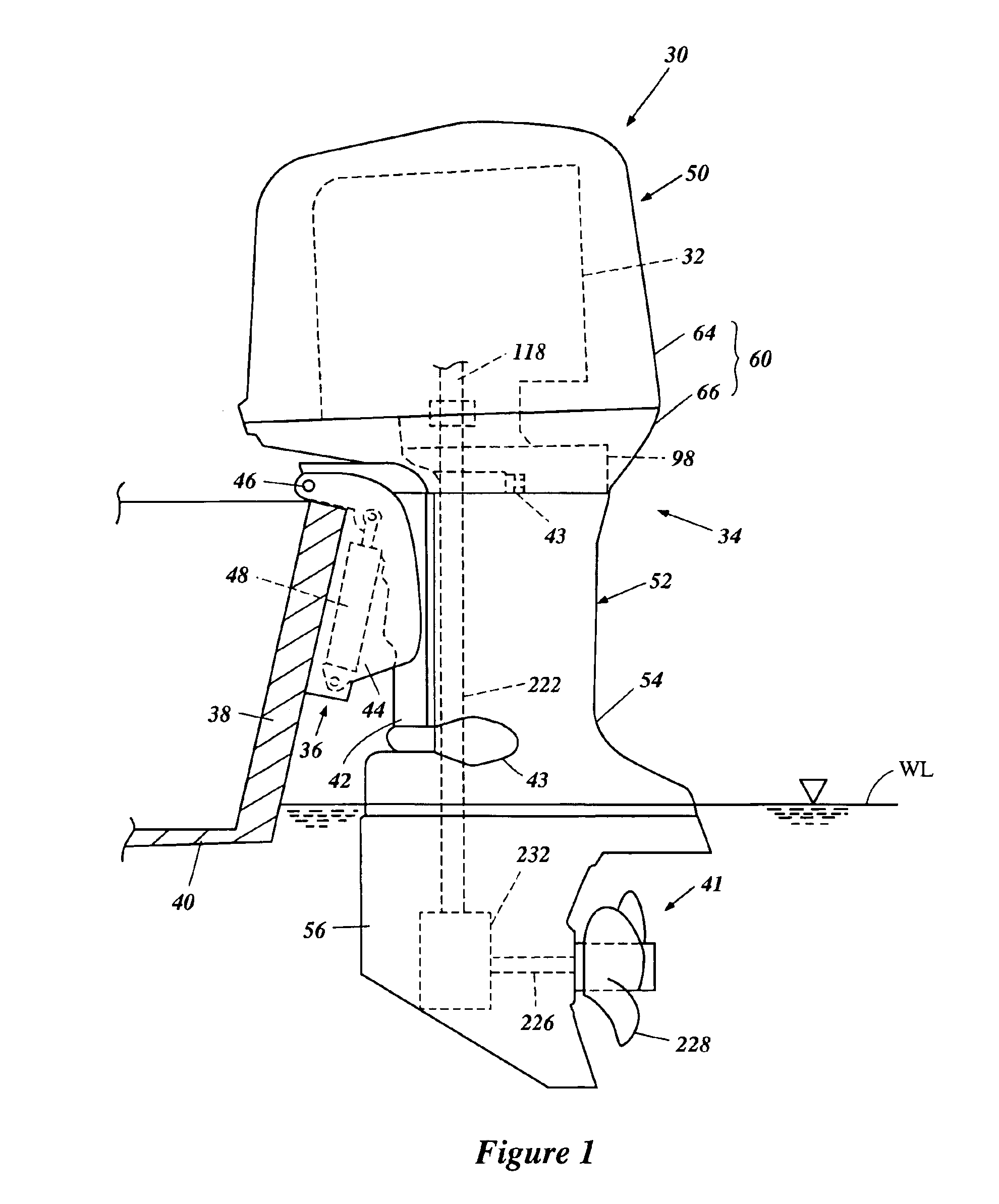 Valve timing control for marine engine