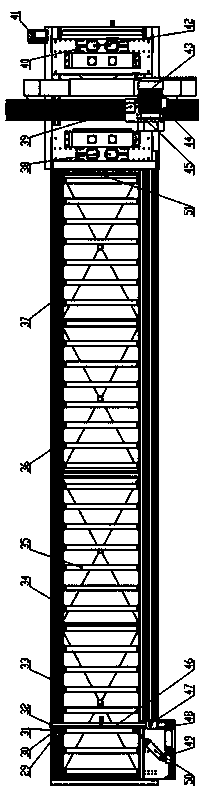 Online automatic cutting machine for composite material