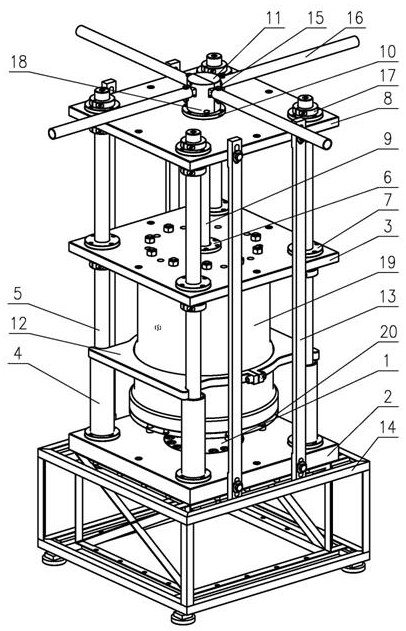 Disassembling and assembling tool for rotor of hub motor