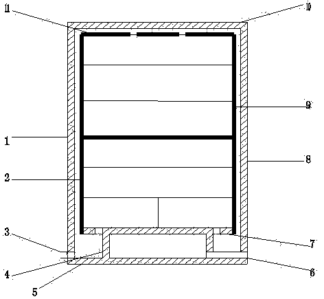 High-efficiency energy-saving environment-friendly refrigerator