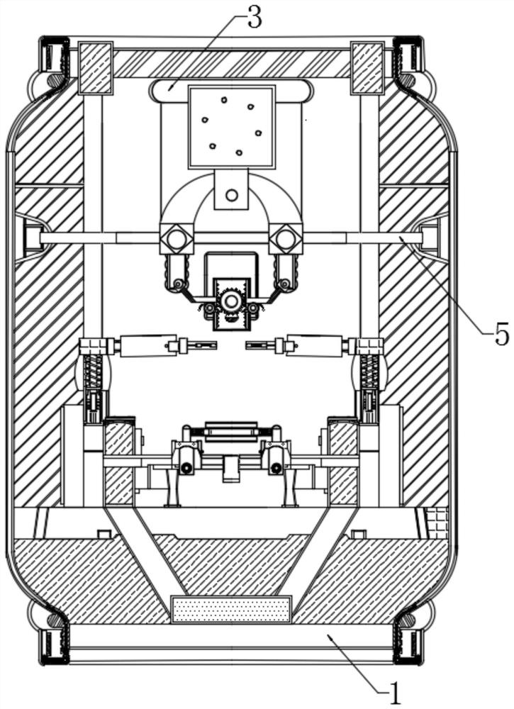 Intelligent manufacturing equipment for industrial automatic box sealing and capable of preventing adhesive tape from being bonded weakly