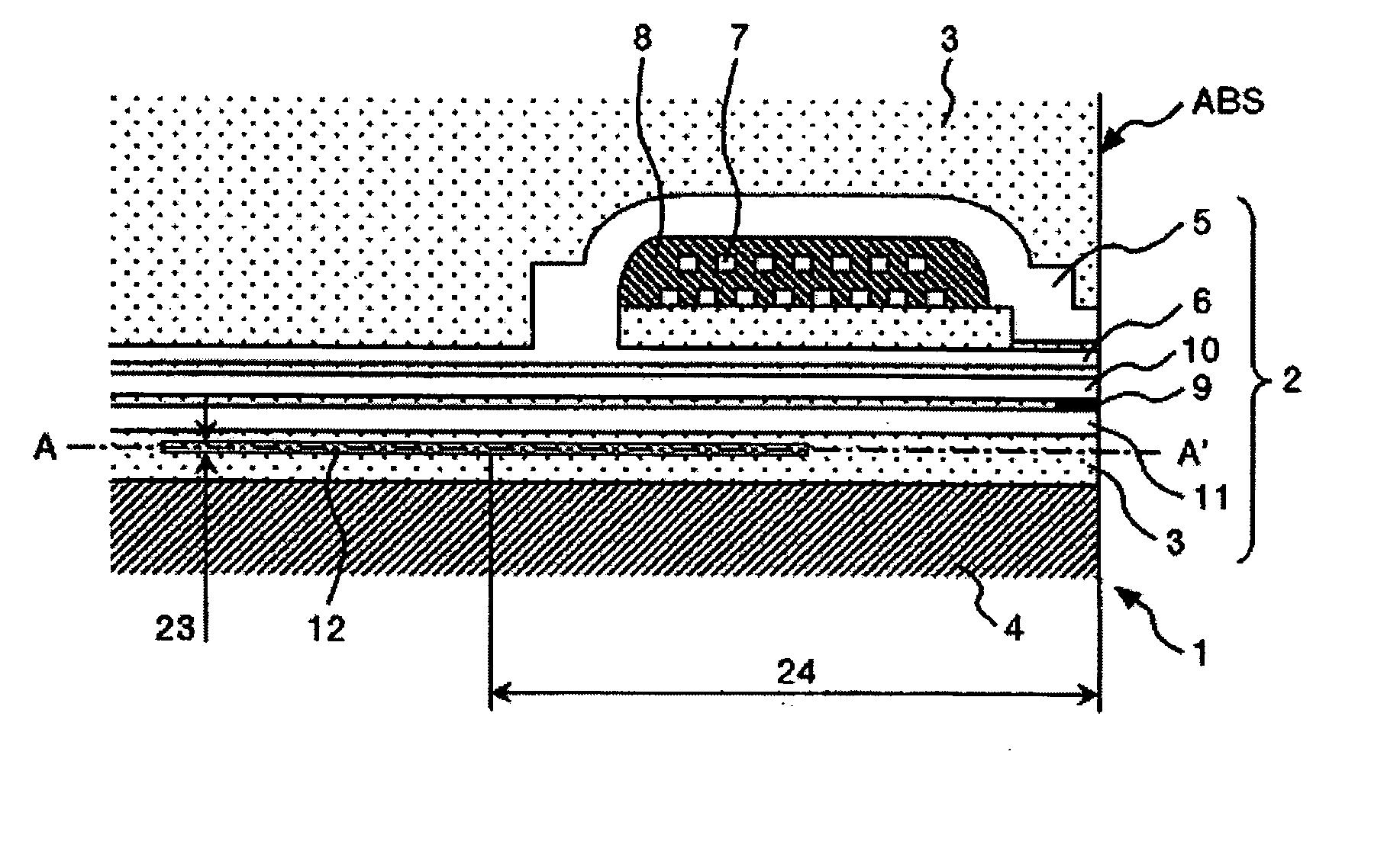 High reliability heater for flying height control