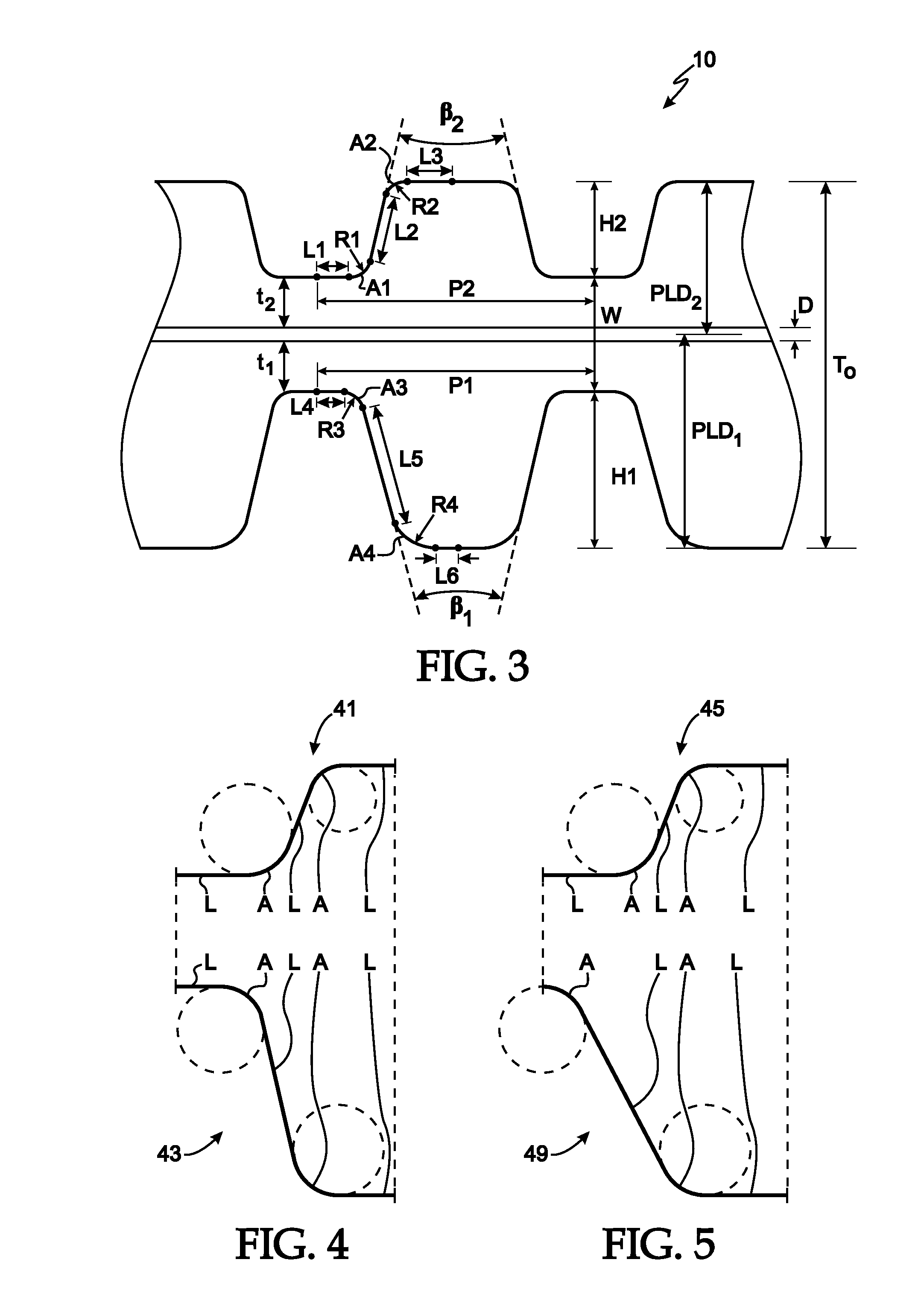 Double cogged v-belt for variable speed drive