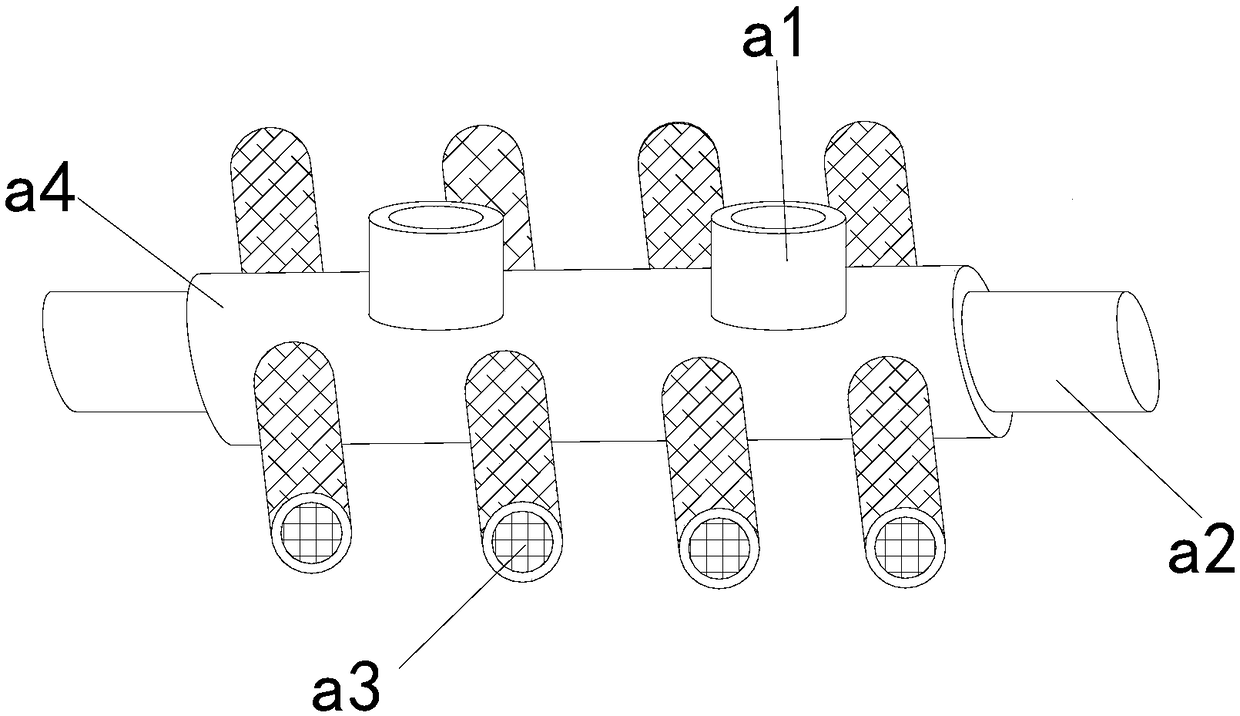 Air lift biologic generator for sewage treatment