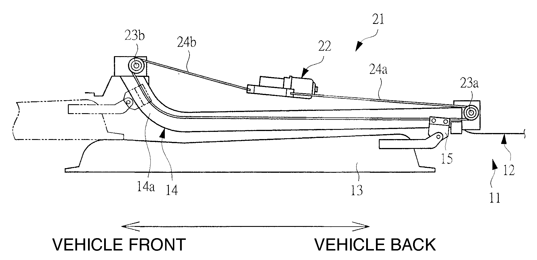 Automatic opening/closing apparatus for vehicle