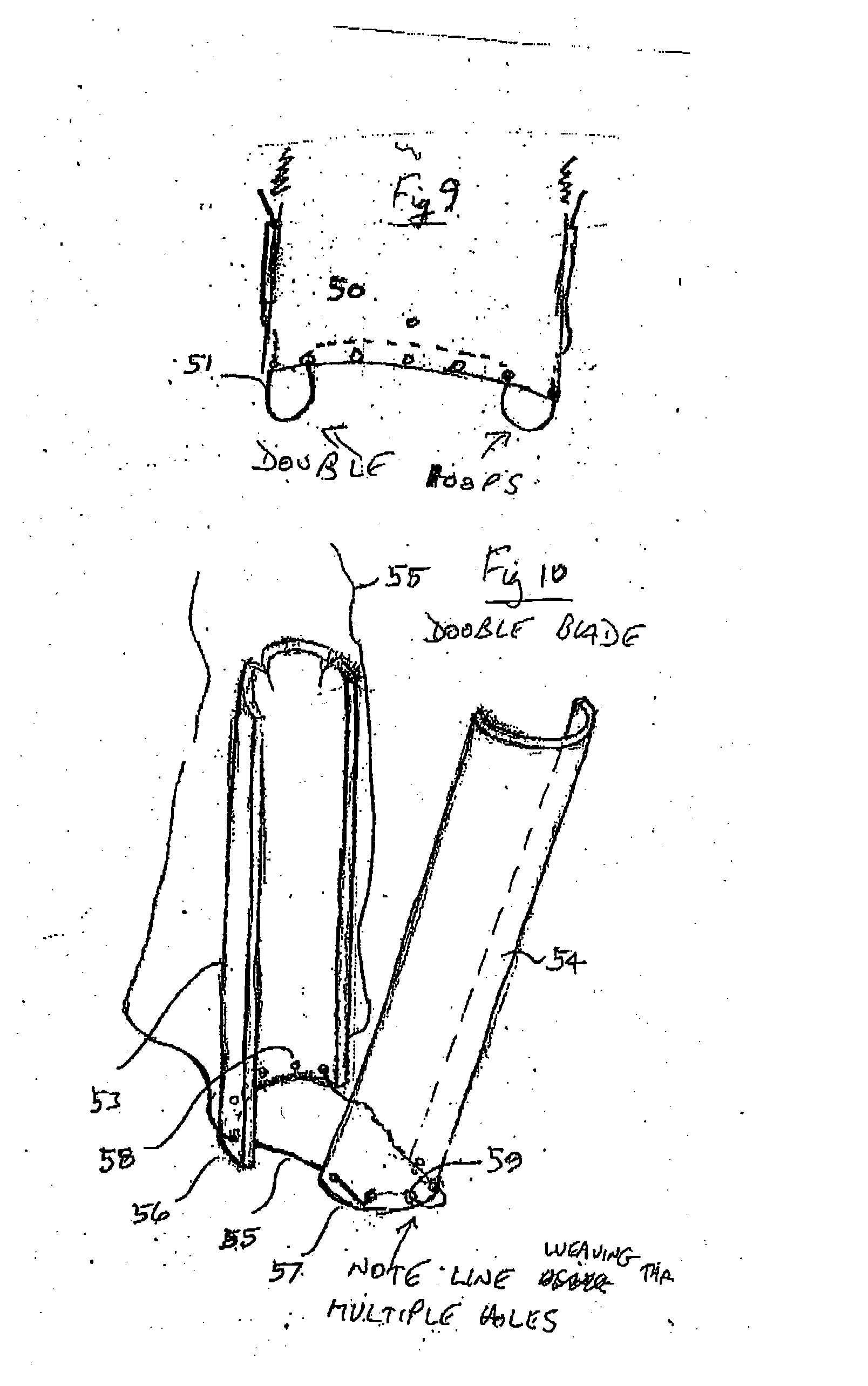 Retractor blade including a flexible member for anchorage engagement