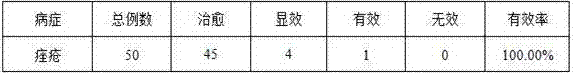 Traditional Chinese medicine composition for treating acnes