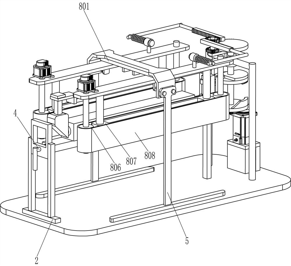 Grinding device for four sides of wooden pigeon nest box assembly plate