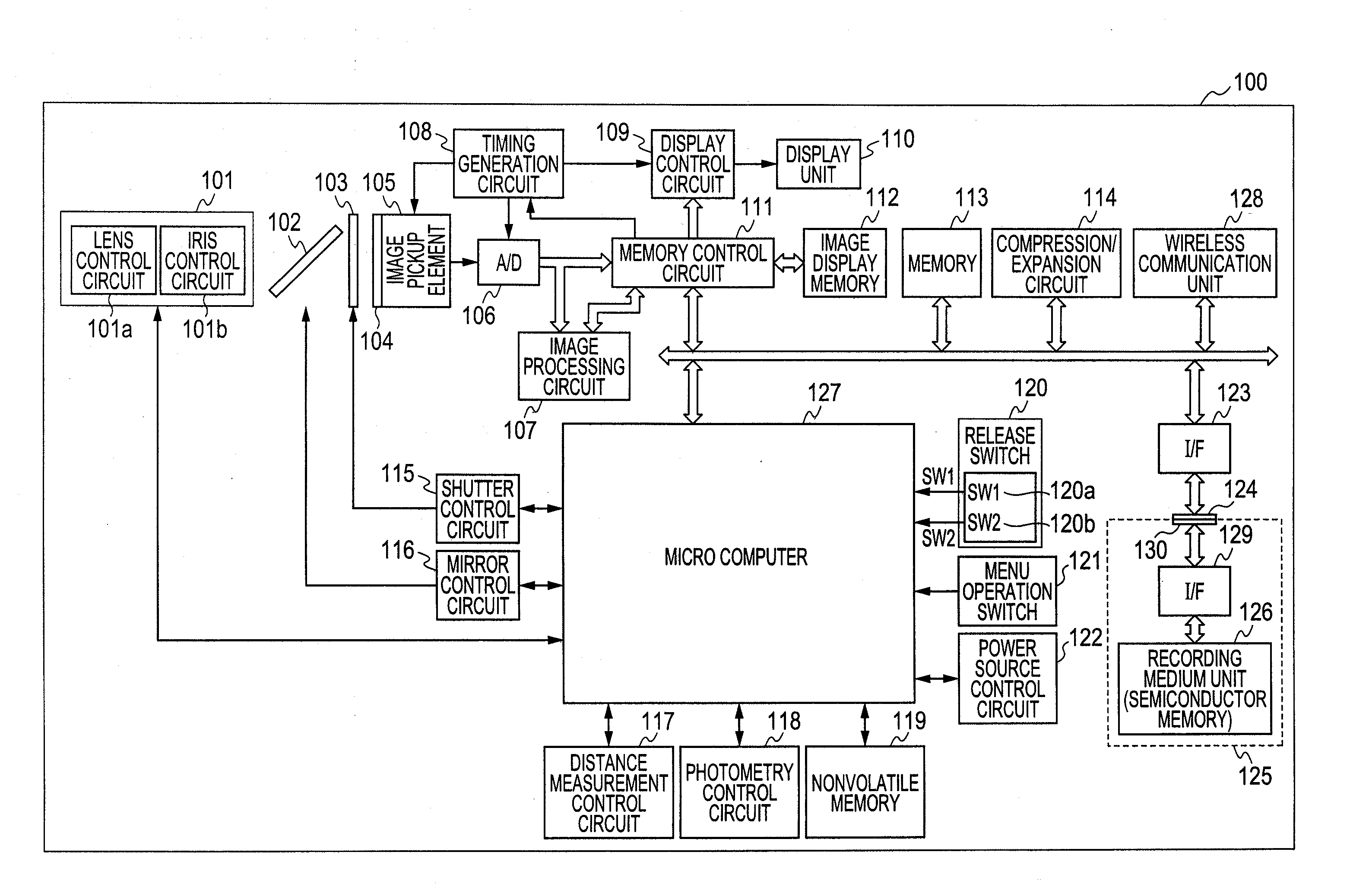 Image pickup apparatus and control method and program of the same