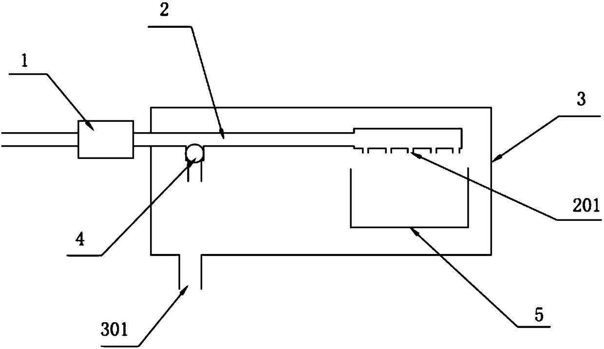 Detergent putting structure and washing machine