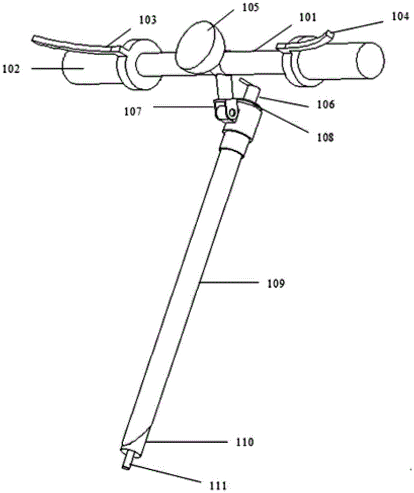 A combined electric wheelchair head