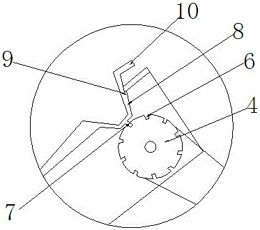 Medical optometry mirror with clamping mechanism