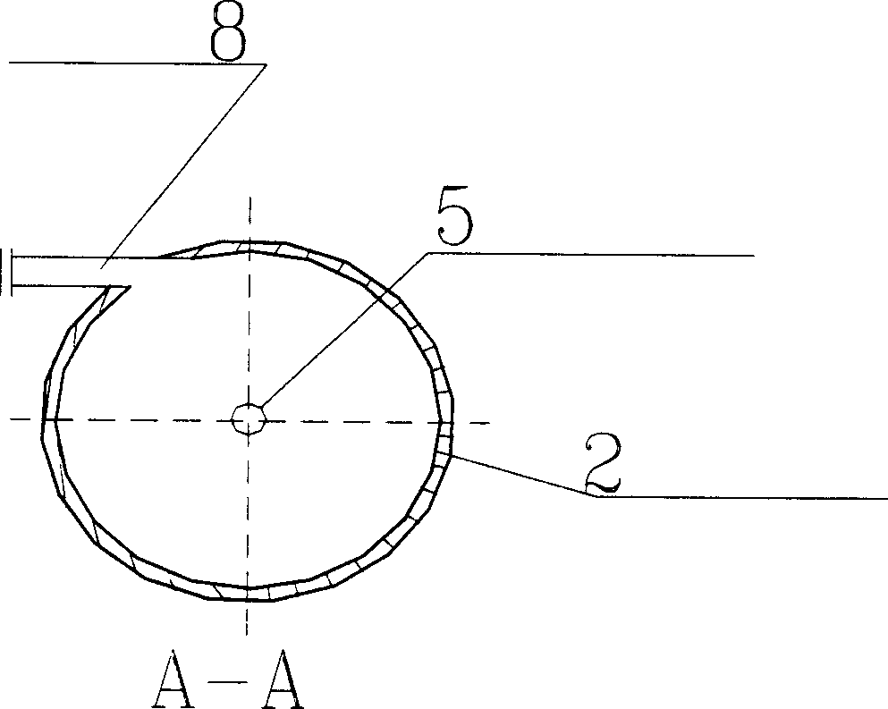 Heat carrier set in blowout prevention type