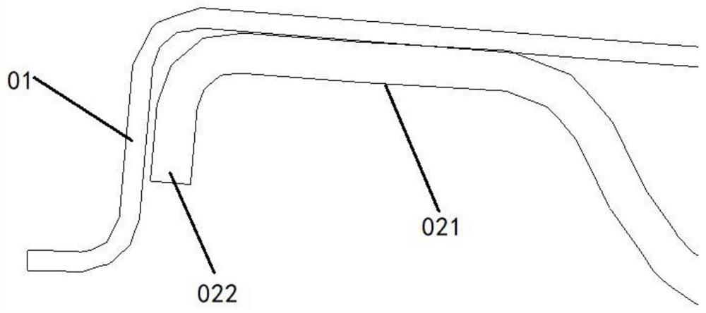 Automobile panoramic sunroof top cover assembly structure