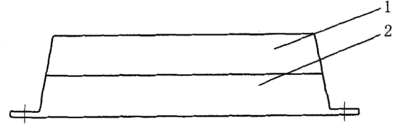 Protection block of motor vehicle and manufacturing process thereof