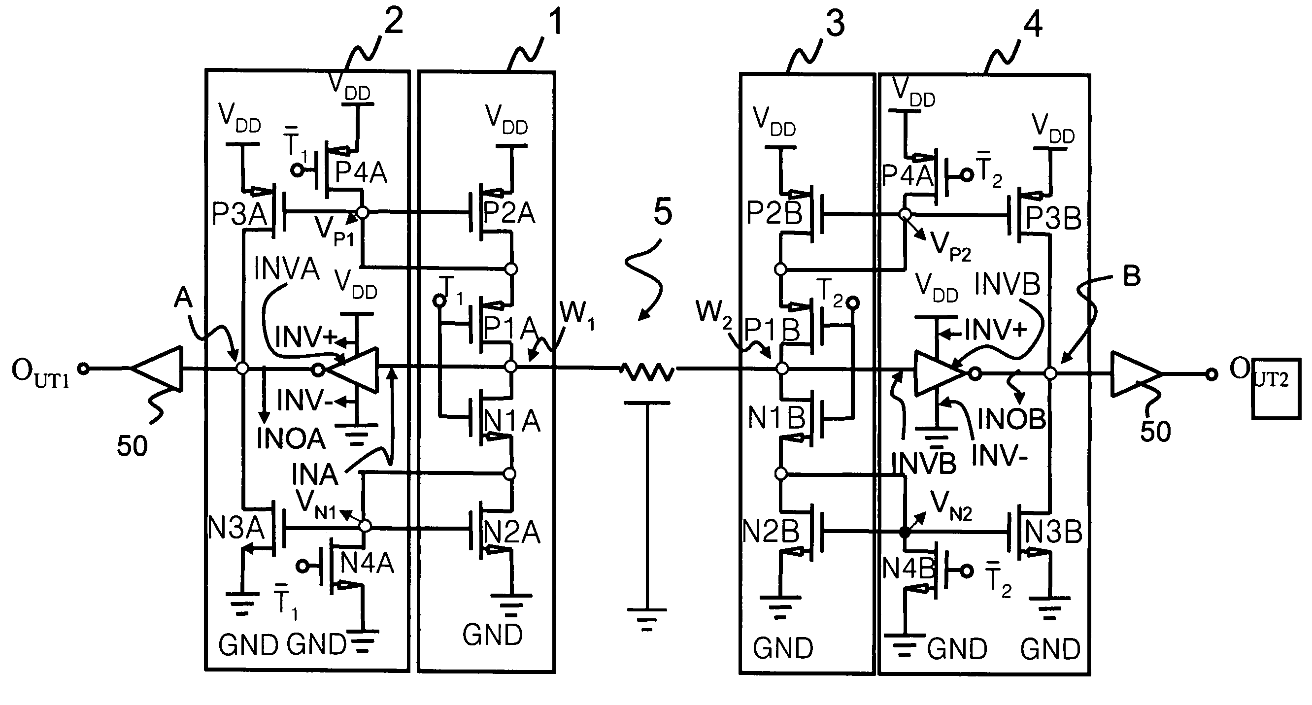 Bidirectional current-mode transceiver