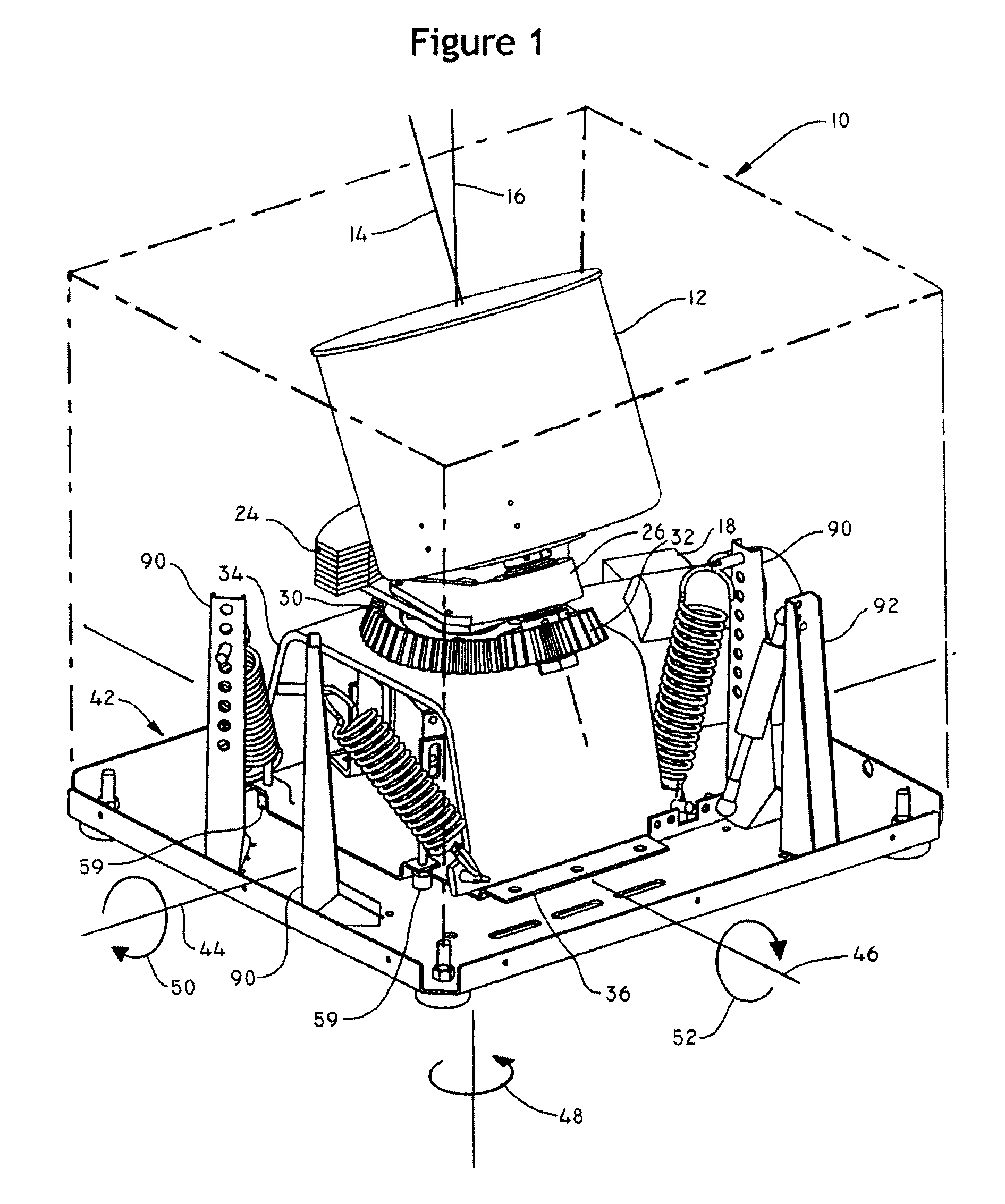 Mixer suspension