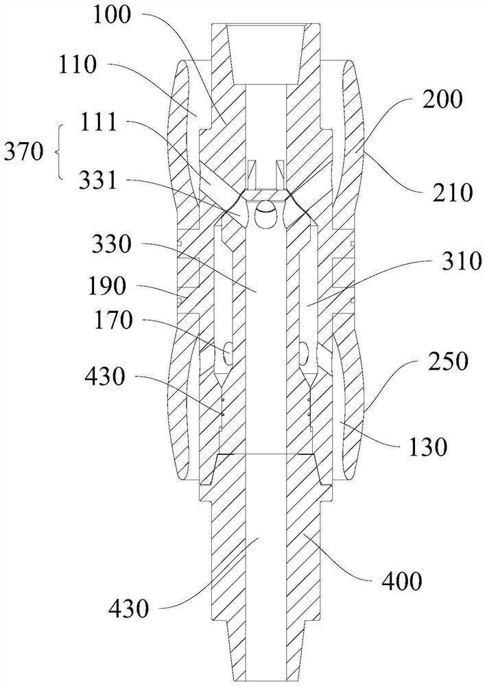 A Reverse Circulation Drilling Circulation Channel Switching Nipple