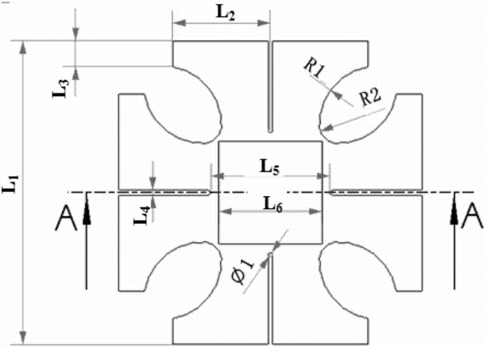 Method for testing biaxial yield and hardening behaviors of sheet metal