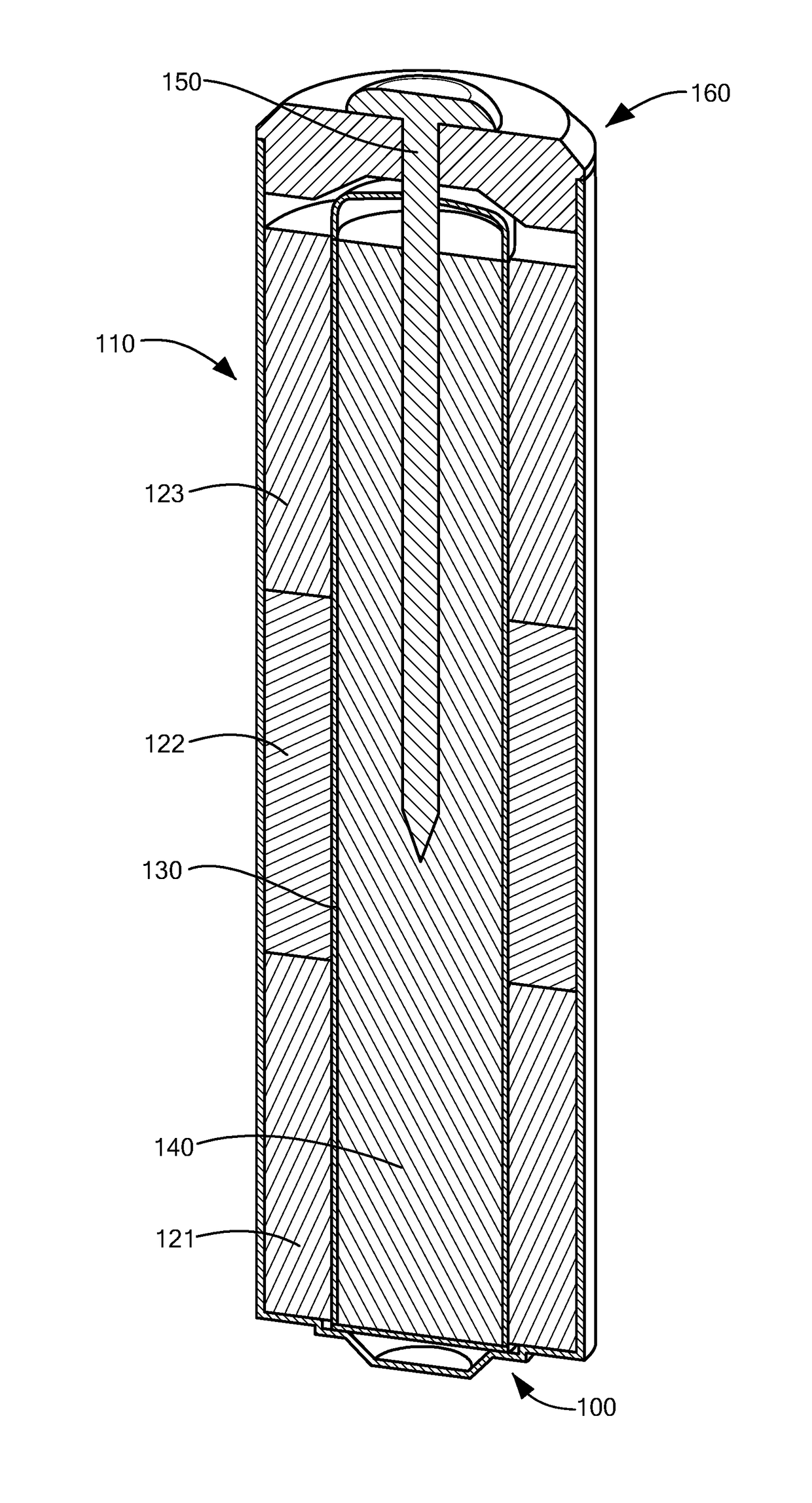 Alkaline metal-air battery cathode