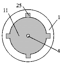 Fruit-vegetable pesticide residue extraction and sampling device and method for microfluidic detection