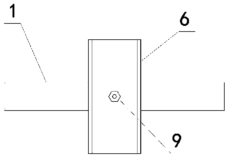 Assembled seabed model elevation measurement device suitable for small wave water tank