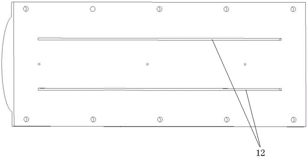 Graphite boat for epitaxial growth of horizontal liquid phase of mercury cadmium telluride thin film