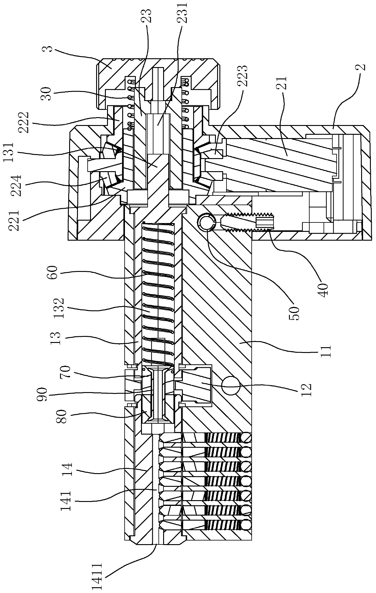 Full-automatic indoor door lock