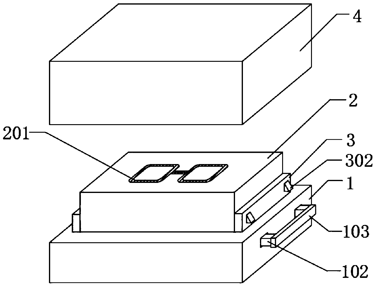 Optical frame PU foaming mould