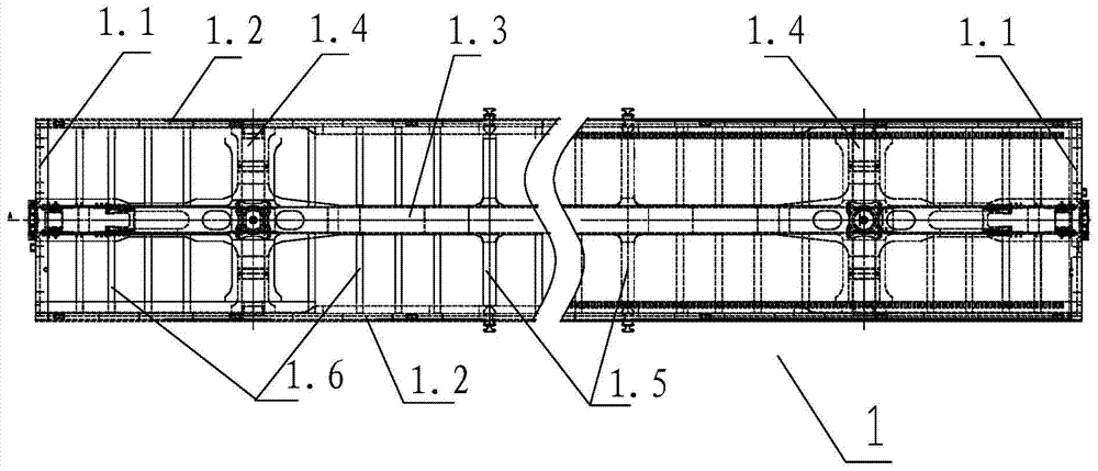 Quick loading and unloading box car body