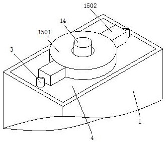 New energy automobile cooling water pump sealing performance detection structure