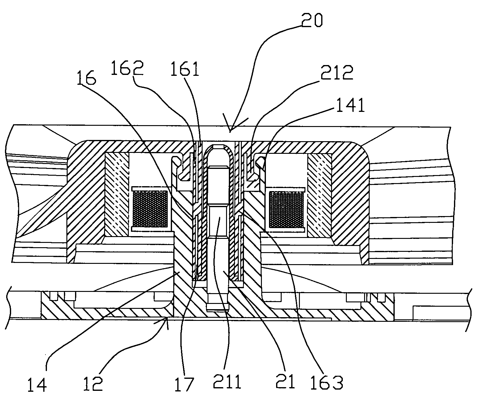 Enhanced thermal deformation resisting bearing of electric motor