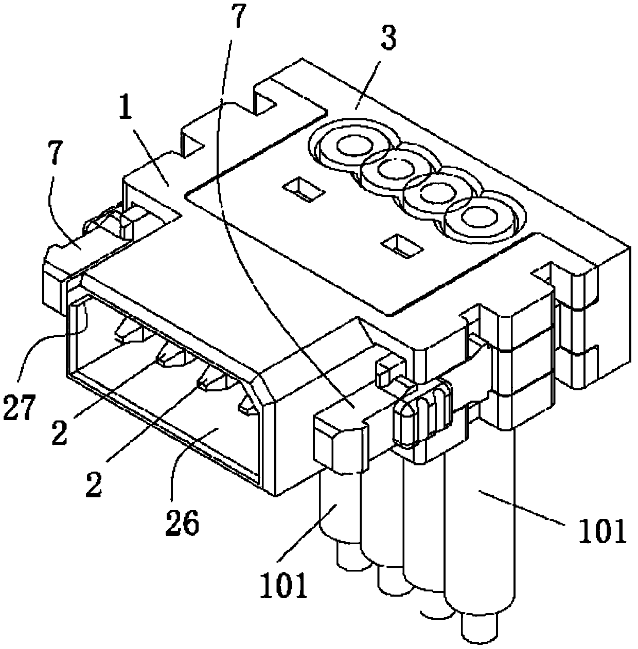 Piercing electrical connector