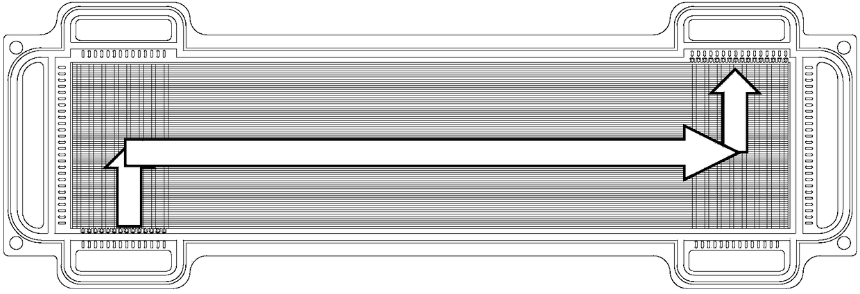 Metal bipolar plate flow field configuration with high distribution consistency