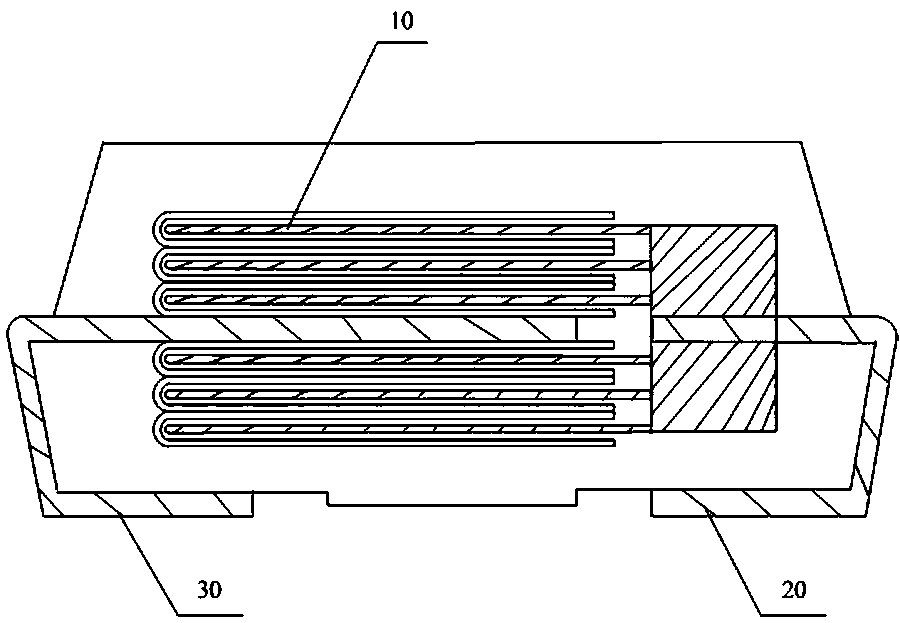 Stacked capacitor