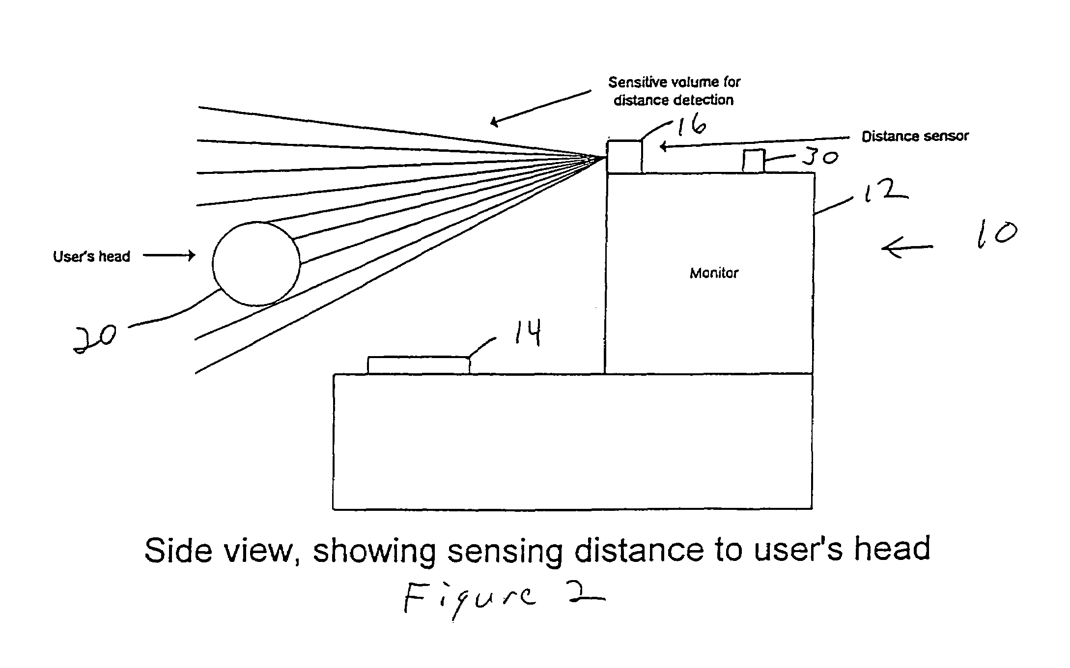 System and method for optimal viewing of computer monitors to minimize eyestrain