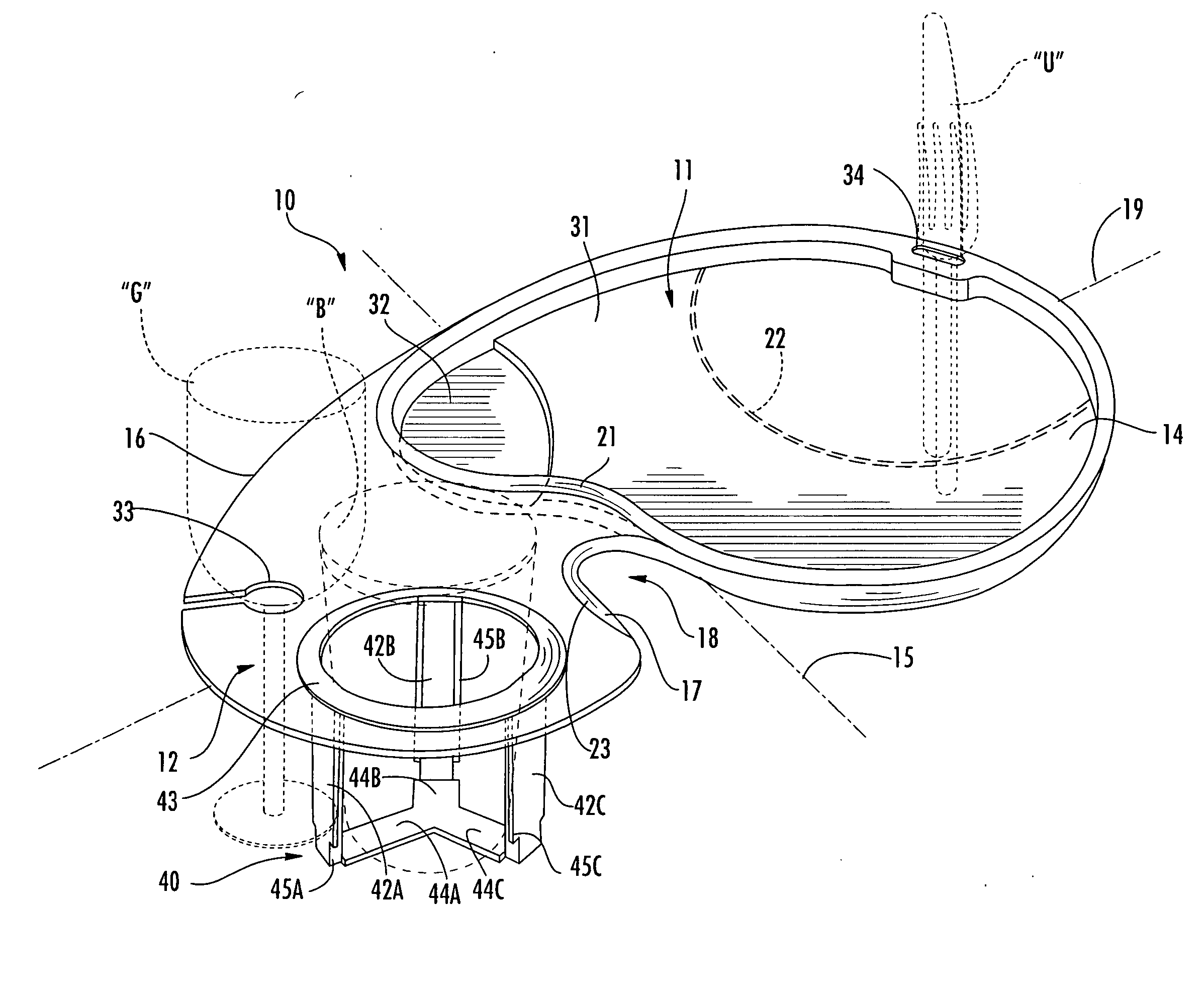 Ergonomic plate