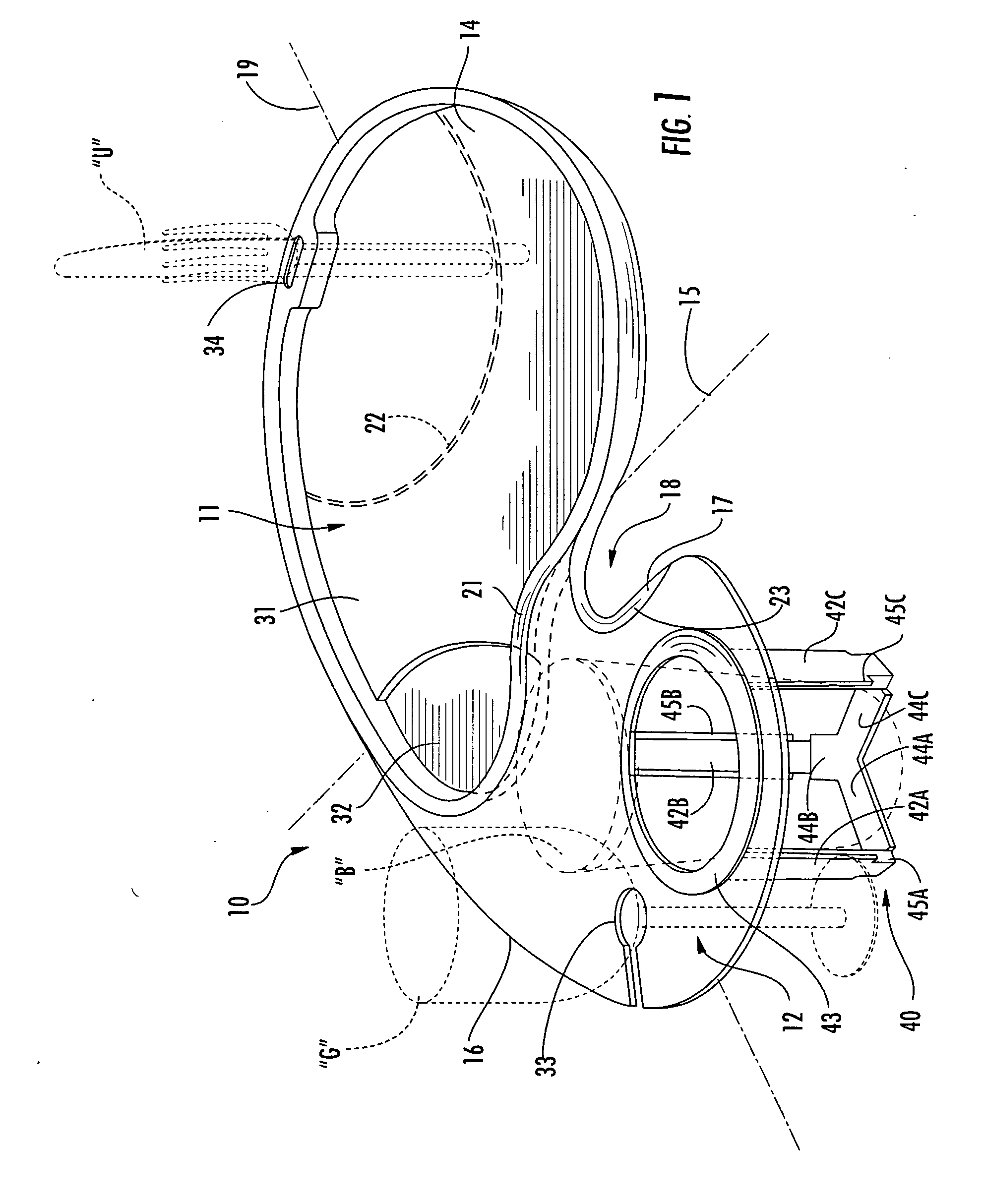 Ergonomic plate