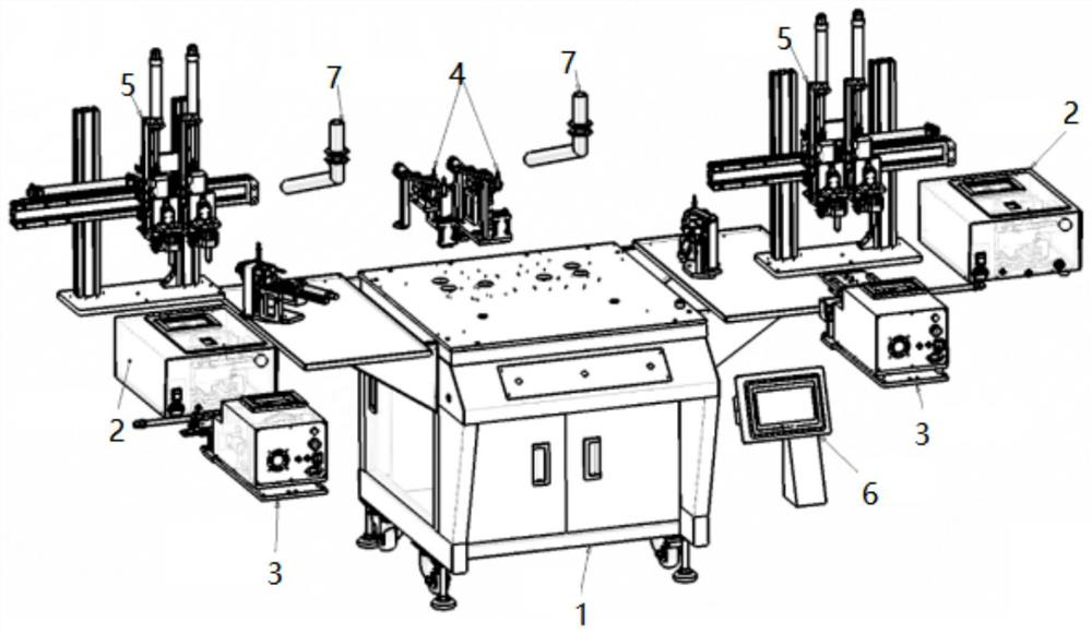 Automatic assembling machine for tiny headless screws and nuts