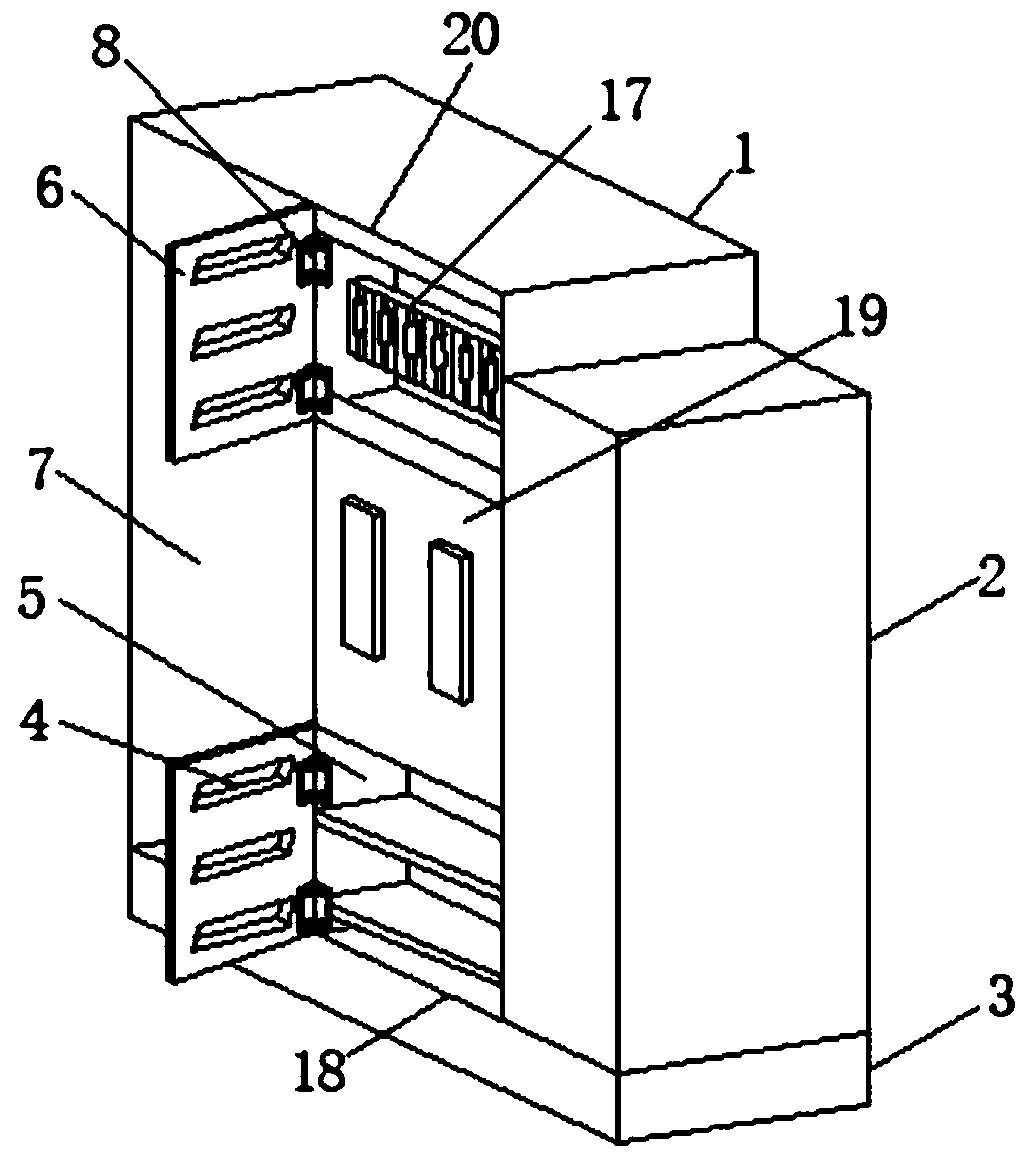 Direct current switch cabinet used for rail traffic