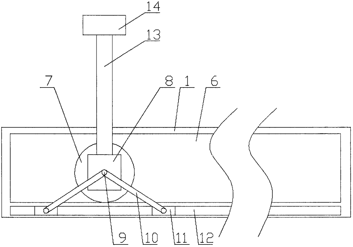 Long jump test device and long jump performance assessment device