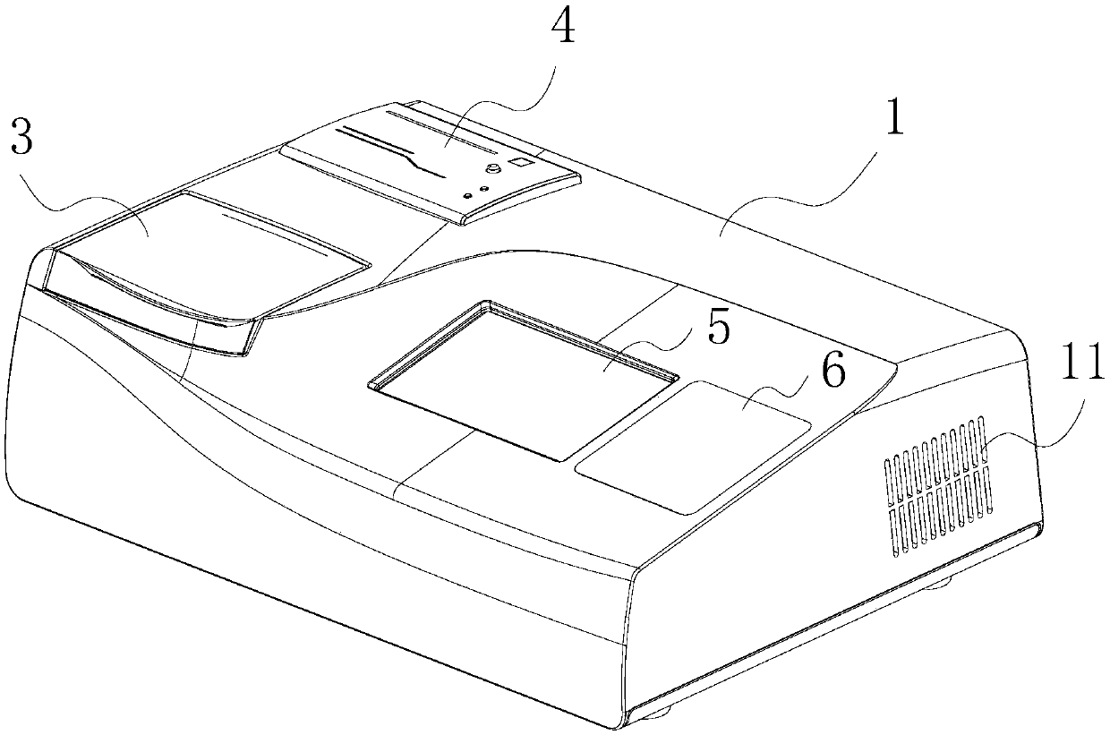 Urine iodine quantitative analysis system