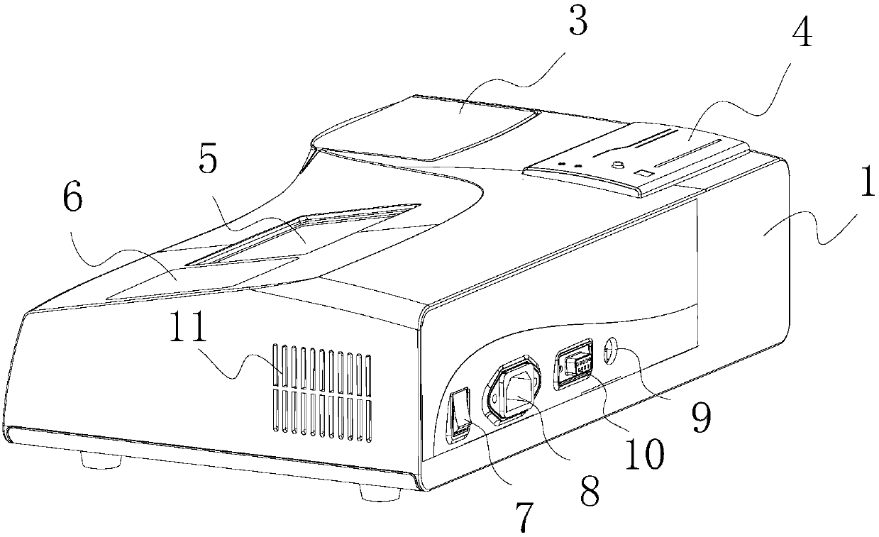 Urine iodine quantitative analysis system