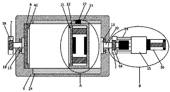 Installation device of embedded controller