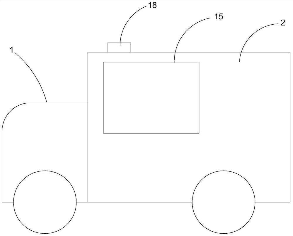 Multifunctional load transfer micro-grid protection power supply mobile vehicle