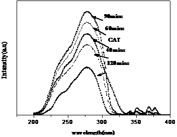 Preparation method of small size and high brightness lanthanum phosphate activated by cerium and terbium, green phosphor