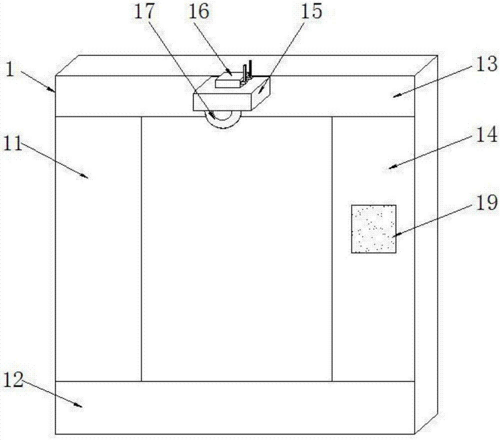 Intelligent code scanning and door opening control system