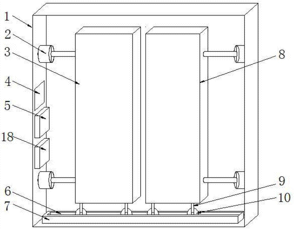 Intelligent code scanning and door opening control system